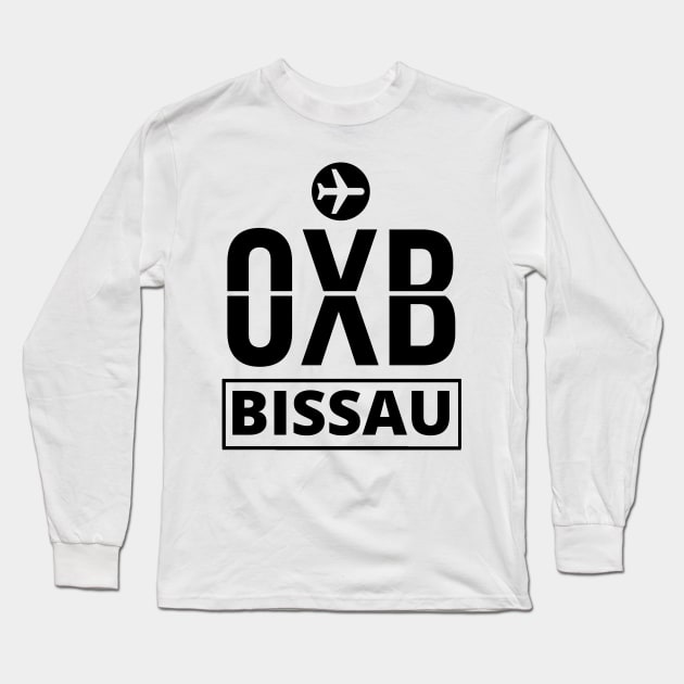 OXB - Bissau airport code Long Sleeve T-Shirt by Luso Store